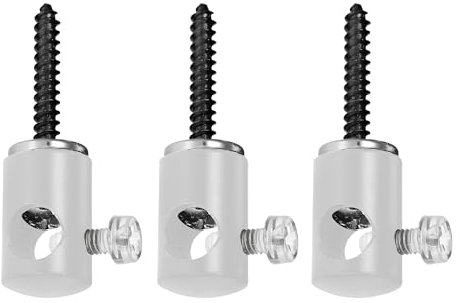 LEDSone Ceiling Swag Hooks 3 Pcs Metal Chandelier Hooks for Hanging Spider Pendant Light, Fabric Wire Cable Fixture with Screws & Pins, Modern Ceiling Light Fixture