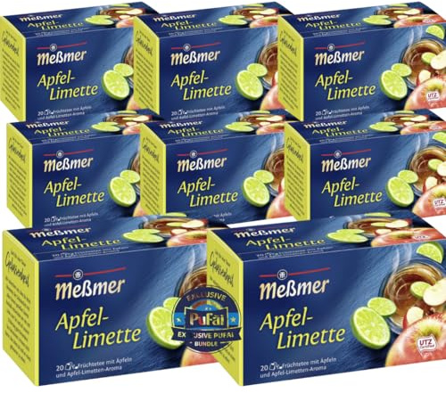 Meßmer Tee Apfel-Limette Tee 20 ST x 8 er Pack