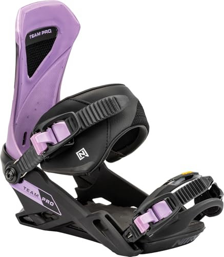 Nitro Team Pro '24 Fixation Snowboard Plastique et Plastique, Lilas, L