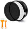 H132 Replacement Filter Compatible with LEVOIT LV-H132 Air Puri-fier,3 in 1 H13 True HEPA Filter High Efficiency Activated Carbon Filter, Part # LV-H132-RF 1PCS