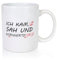 Ich kam, sah und korrigierte - Tasse Weiss - Kaffeetasse/Geschenk/Familie