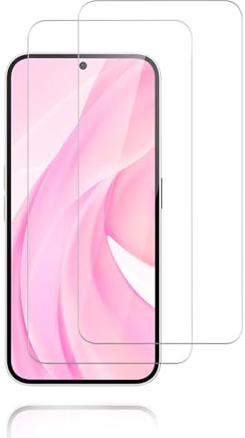 Carantee 2 Stück für Panzerglas für Nothing Phone 2a/2a Plus Schutzglas Schutzfolie, 0.33mm Kratzfest Fingerabdruck-ID Panzer Schutz Glas für Phone 2a Folie, 3D Hohe Definition 2a Plus Displayschutz