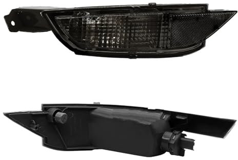 Montage der hinteren Rücklichter 2x Hinten Für Geräuchert Für Schwarz Stoßstange Reflektor Nebel Lampe Rücklicht Rechts Links Für Ford Für Fiesta Mk7 2008~2015 Auto-Rückleuchten