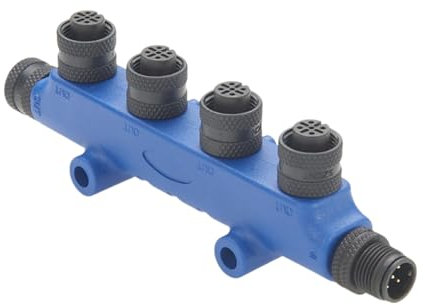 Plinkwirekb NMEA 2000 N2k 4 porte MultiPort T Connettore IP67 M12 5Pin Scatola di giunzione Distributore Backbone Drop Cable Tee Splitter 0101107801 per Navi Marine Yacht Lowrance Networks
