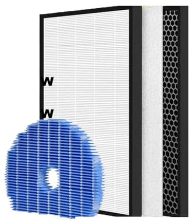 VHGHHVEJ Kompatibel Mit Sharp, Luftreiniger KC-G40SA KC-G40SA-W KC-G50SA KC-G50SA-W, HEPA-Filter for Luftreiniger(4 Filters)