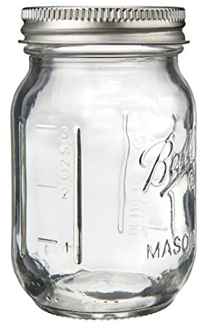 Ball Mini 4 Oz Miniature Storage, 24 Jars, Clear