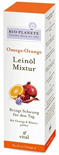 Bio Planete Omega Orange Leinöl-Mixtur (6 x 0,10 l)