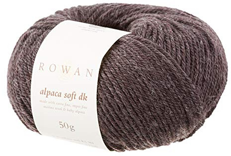 Rowan Alpaca Soft DK Charcoal 70% Wool 30% Alpaca Yarn - 50g