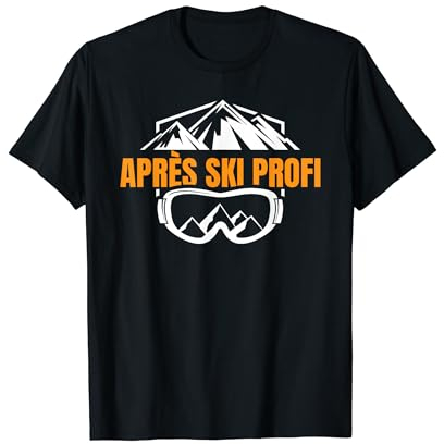 Apres Ski Profi - Lustiger Spruch für betrunkene Skifahrer T-Shirt