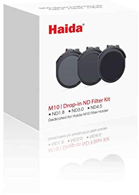 Haida M10 Drop in ND Kit (3 Stück) Nano coating Rundfilter