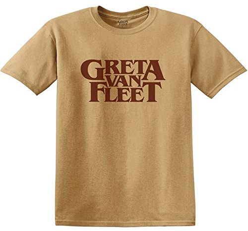 Greta Van Fleet Unisex T-Shirt Logo Gold