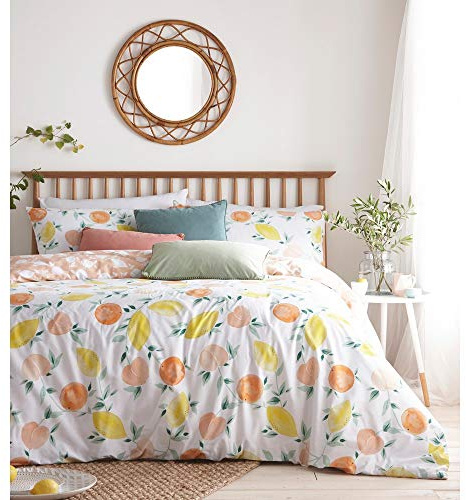 furn. Pommie Bettbezug-Set, Baumwolle, Multi, König