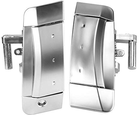 Aramox Poignée de porte de voiture, paire de poignée de porte extérieure extérieure gauche et droite extérieure pour 350Z 2003-2009