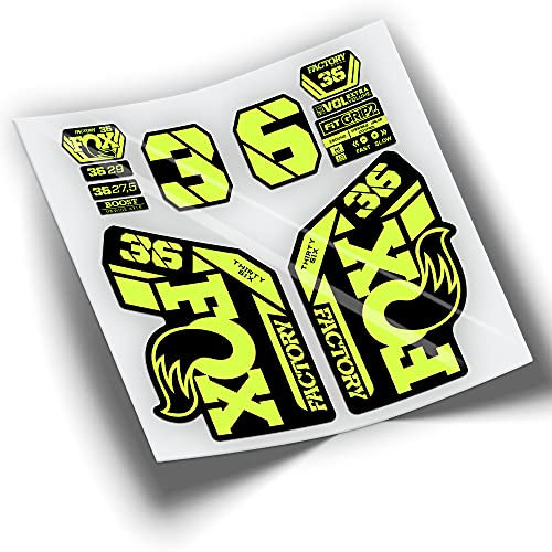 Fox 36 Factory 2021 Farben WP425 Neongelb