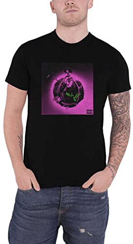 Yungblud T Shirt Rosa Album Logo Nue offiziell Herren Schwarz XL
