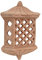 Biscottini Laterne für den Außenbereich aus Terrakotta L 25 x T 10 x H 36 cm – Laterne für den Außenbereich Kerzenhalter Made in Italy – Laternen für die Gartenbeleuchtung – Garteneinrichtung