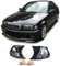 Klarglas Blinker Schwarz Smoke passend für BMW 3er E46 Coupe Cabrio 01-03