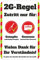 BIKE-label Corona Aufkleber 2G-Regel Zutritt für Genesene Geimpfte 130 x 195 mm 900235