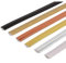 GQQGSHOP 5M Deckenleisten Selbstklebende - Flexible Viertelstab Biegeleiste PVC, Winkelprofil Abdeckleiste Kunststoff-Profil Leiste, Zierleisten Sparpaket, Selbstklebend, Zierleiste, Schwarz