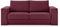 LOOKS by Wolfgang Joop Looks V-2 Designer Sofa mit Hockern und Regal, 2 Sitzer Couch, Funktionssofa, rot, Sitzbreite 160 cm