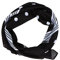 Harrys-Collection Unisex Bandana Bindetuch 100% Baumwolle (1 er 6 er oder 12 er Pack), Farbe:Punkte schwarz