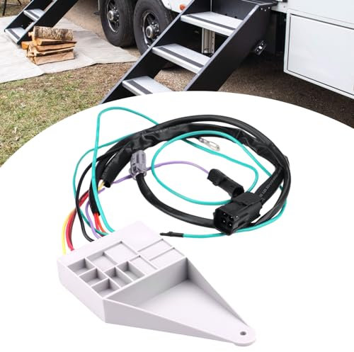 Parfyter Unité de commande de marche pour camping-car 909510000 compatible avec les marchepieds électriques automatiques Lippert Kwikee séries 22, 23, 26, 28, 30, 31, 32, 33, 34, 35, 36, 37, 38, 39,