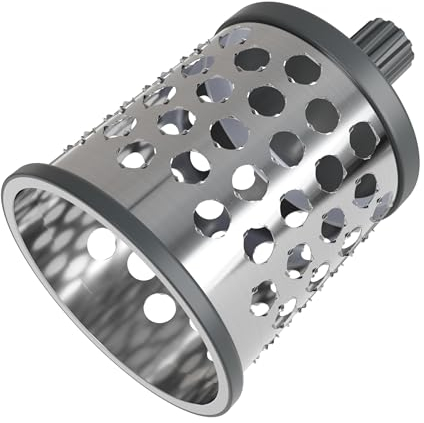 Zyliss Puree E900058 Lame de tambour en acier inoxydable pour râpe à fromage rotative Zyliss