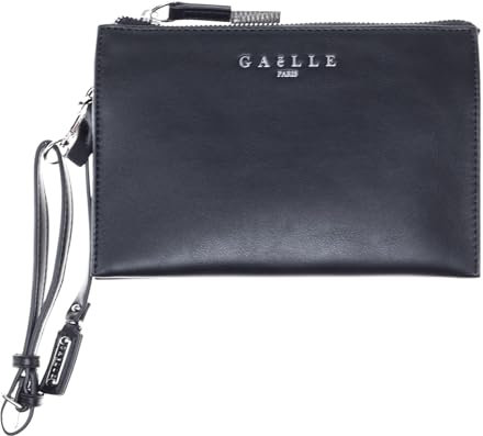 Gaelle MINI POCHETTE ECOPELLE LISCIO nero NE01 NERO SMALL