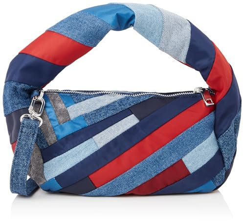 Desigual Women's Accessories Denim Shoulder Bag, Blue