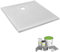 Jacob Delafon Pack Receveur de Douche 80 x 80 Ipso carré Blanc + Kit d'étanchéité WEDI
