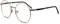 Global Glasses Sechseckige brille vintage männer frauen metallbrille ohne sehstärke Polygon Brille Ohne Stärke Damen und Herren, Mode Fake Brille gold