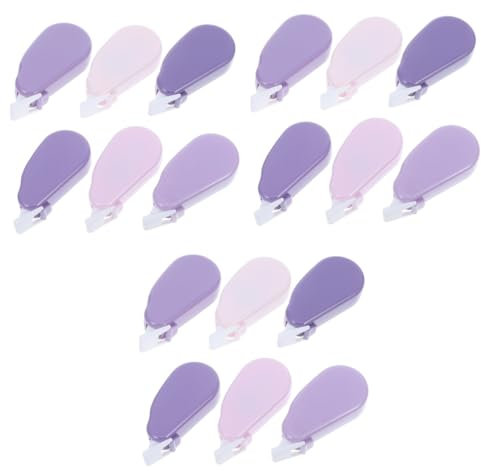 SEWACC 18 Stk Korrekturband -klebeband Korrektor Für Das Schreiben Radiergummi Korrekturapplikator Schülerbedarf Klebeband-radierer Studentenzubehör Violett As gum.