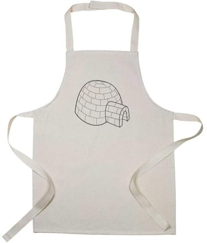Azeeda 'Eis-Iglu' Kinder Kochschürze (AP00070218)