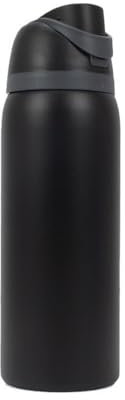 Besot 910ml Insulated Stainless Steel Water Bottle with Straw, Perfect for Outdoor Activities and Traveling, Food Grade Safe, BPA Free, Leak Proof Car Water Bottle... (Black)