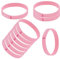 20pcs Bracelet De Sensibilisation Cancer Du Sein Silicone Bracelet ,Bracelet En Silicone Pour La Sensibilisation Cancer Du Sein Octobre Rose,Bracelet Commémoratif Octobre Rose (Rose, Taille unique)