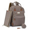 RUVALINO Wickeltaschen-Rucksack, multifunktionaler Reiserucksack, Umstands-Baby-Wickeltaschen, Wickeltaschen, wasserdicht und stilvoll, Khaki