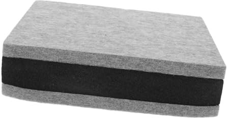 Abaodam Almohadillas Para Altavoces Amortiguación De Ruido Para Monitores y Altavoces Color Gris Para Insonorización De Habitaciones