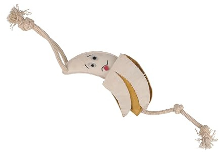Benji & Flo Crazy Faces Dog Toys, Go Bananas