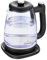 Panana Electric Kettle 1.8L,1200W Fast Boil Glass Kettle with Blue LED, Auto Shut-Off and Boil-Dry Protection, BPA-Free, Heat Resistant Handle