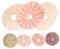 YARNOW 1 Jeu Pots De Fleurs Aériens Terre Cuite Décoration D'aquarium Poisson Support D'oursin D'usine d'air Décorations D'aquarium Gamin Aquarium De Plantes Nettoyeur Coquille 7 Pièces