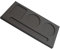 Cabilock 1Stk quadratischer Untersetzer Bahnhof Kaffee Tamper Matte pädiprotect schutzzelt tischdeko esstisch Becherhalter Anti fouling Decor ajaa Pu-Cup-Matte Pu Tischset Essmatte Black