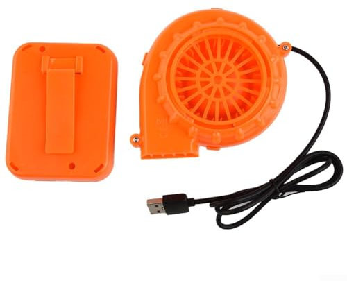 ZYWUOY Mini ventilatore portatile a pile per modalità gas e gonfiabili