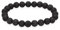 Lebensquelle Plus Kugelarmband | Perlen Armband 8 mm | Hochwertiges Edelsteinarmband | Natur Stein Edelsteinarmband dehnbar (Lava)