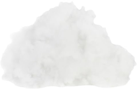 Füllwatte, Füllmaterial, hochwertige Polyesterwatte, formstabil und sehr flauschig und elastisch - Füllung (5, Kilogramm)