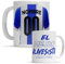 Taza personalizada Alaves - Regalo Original para aficionados del Futol - Personaliza tu taza de desayuno - Taza de Desayuno café