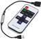 Yewseas Mini Contrôleur de Gradateur USB RF Dc5-24v 11 Touches, Variateur de Lumiere, Contrôleur LED pour Bandes de Couleur Unique, Luminosité Réglable, Portée de 30 Mètres, pour Bandes LED 5V-24V