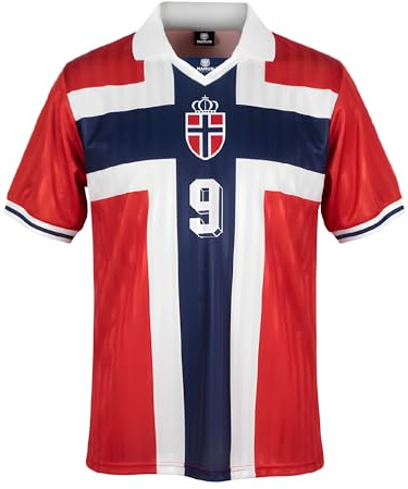 MAMUN Retro Fussball Trikot Norwegen