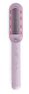 CREATE/ION LED STYLER/Cepillo alisador iónico con tratamiento LED lavanda/Tecnología anti-frizz, protección anti-quemaduras, apagado automático de seguridad,35W
