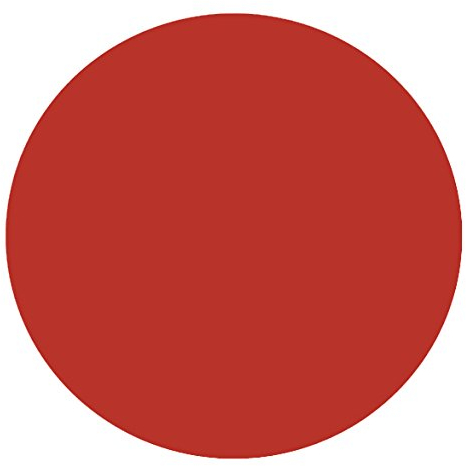 Lacktischdecke Tischdecke Wachstuch Wachstischdecke Rund Oval Größe und Farbe wählbar Rot Rund 130 cm abwaschbare Gartentischdecke