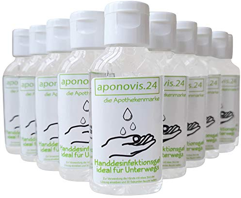 aponovis.24 Handdesinfketionsgel 50ml - Einsatzkonzentration 70% Alkohol - viruzid